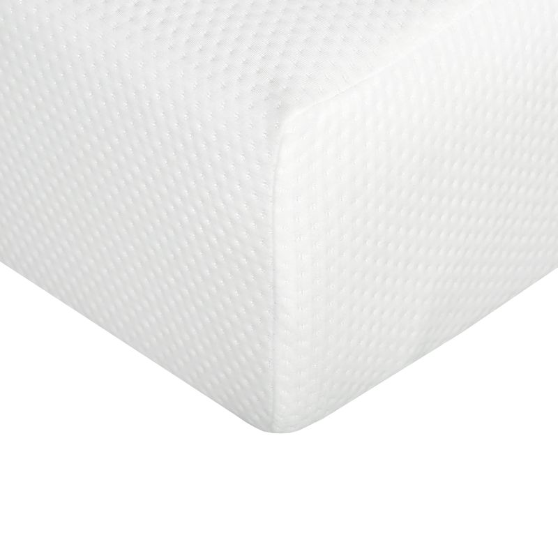 Plush 8 In. Medium Gel Memory Foam Mattress For Twin XL Size Bed In A Box With Breathable White Aloe Vera Cover_voghion.com