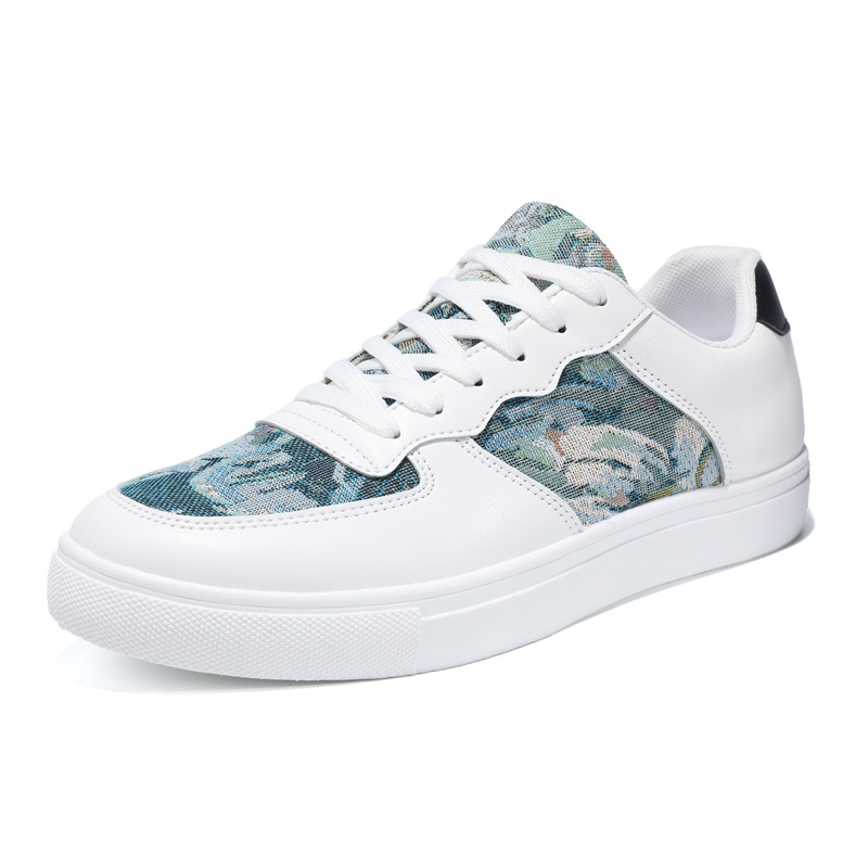 Autumn Canva for Men New Ice Silk Little White Veratile Board One Step Tidal Shoe, Summer Old Beijing Cloth_voghion.com