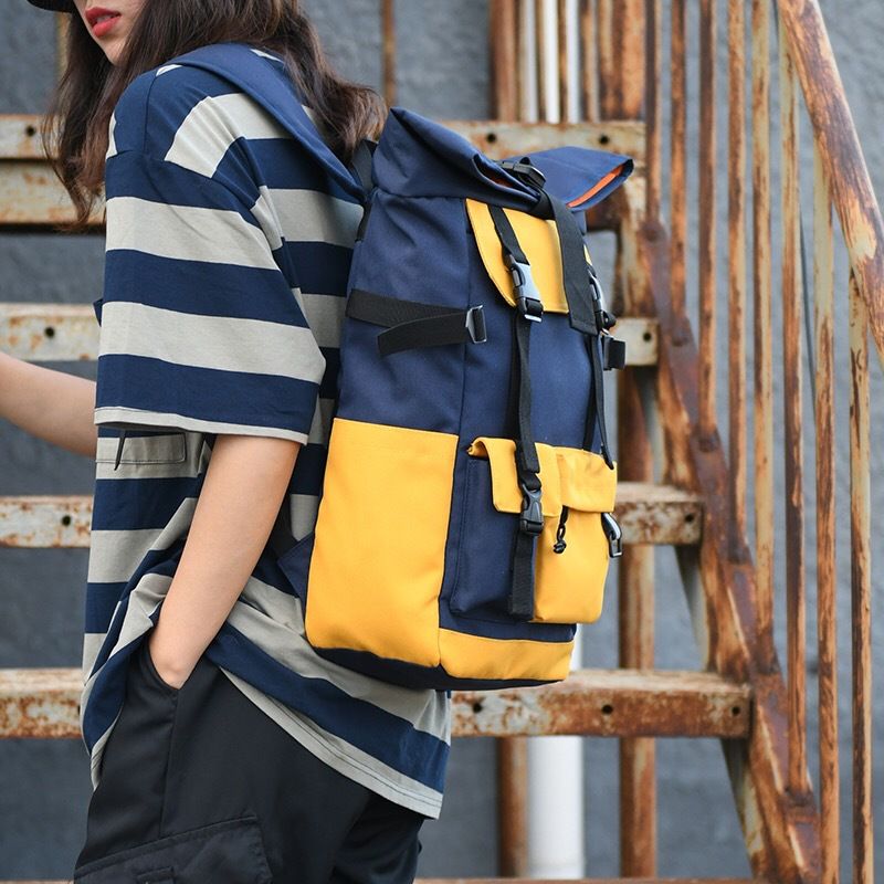 Zaino personalizzato di grande capacità per uomo e donna, zaino da viaggio, borsa a tracolla alla moda per studenti_voghion.com