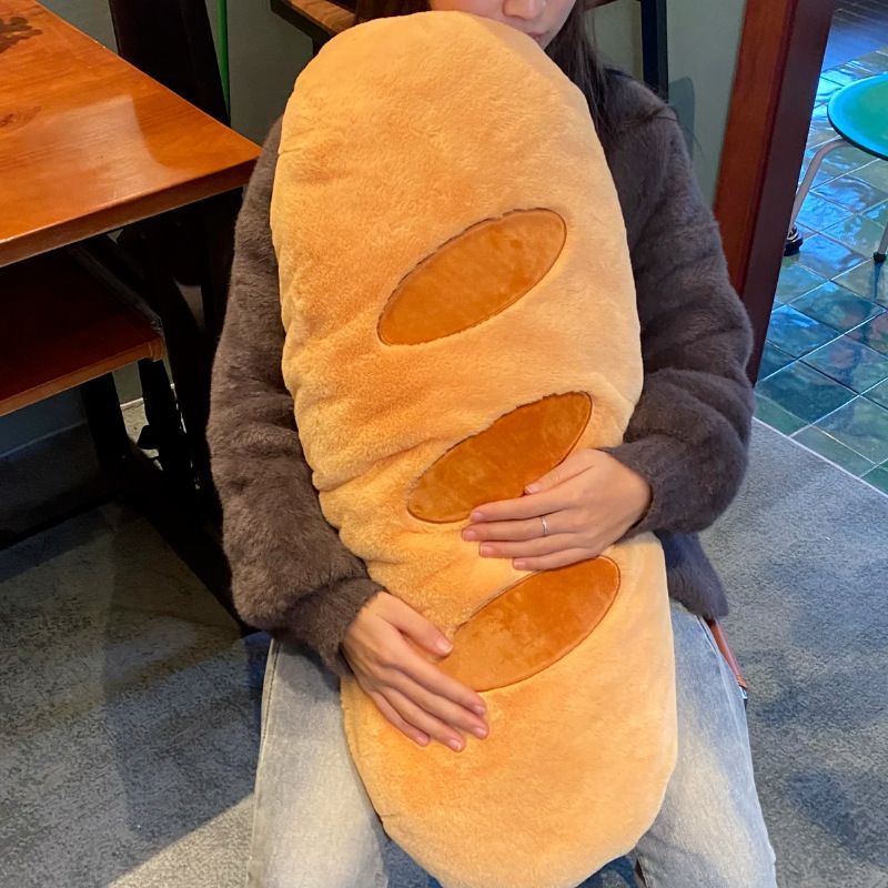 Cuscino per dormire a forma di baguette, cuscino lombare per divano da comodino, cuscino lungo decorativo_voghion.com