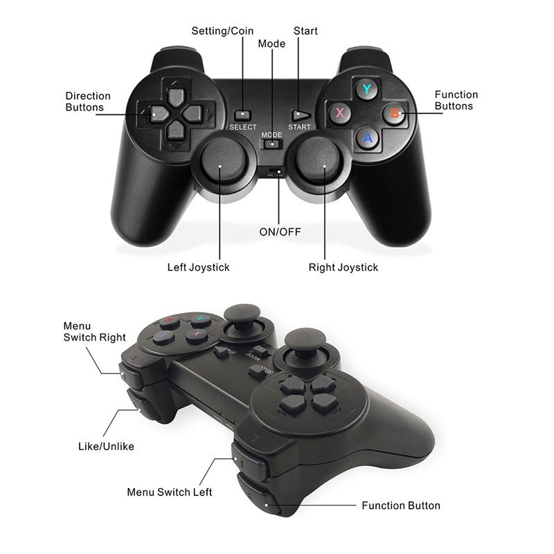Console di gioco compatibile con controller wireless esterno con rilevamento remoto Ricevitore accoppiato 2.4G Splitter accessori_voghion.com