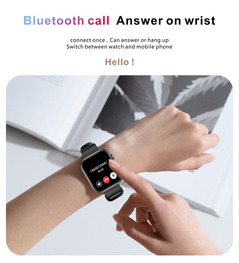 Smartwatch QX7Pro do pomiaru glukozy, tlenu we krwi, temperatury ciała, kontroli zdrowia, połączeń Bluetooth, stopu aluminium, sportów_voghion.com