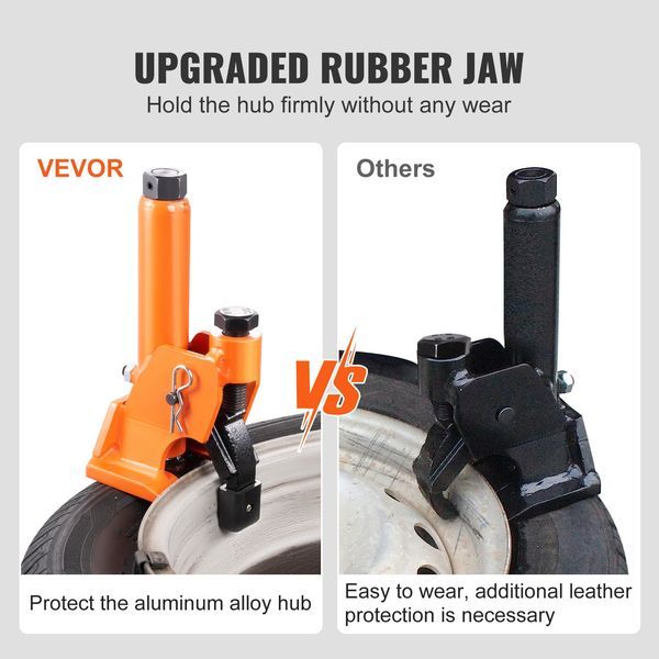 Manual Tire Bead Breaker, 38'-42' Tires Changer Tool With Rubber Pad, Protect Aluminum Alloy Hubs, Easy-Operated Tire Repair Tool For ATVs/UTVs, Tr_voghion.com