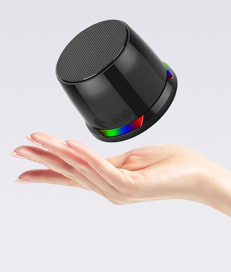 Mini enceinte Bluetooth portable magnétique d'extérieur étanche avec caisson de basses sans fil_voghion.com