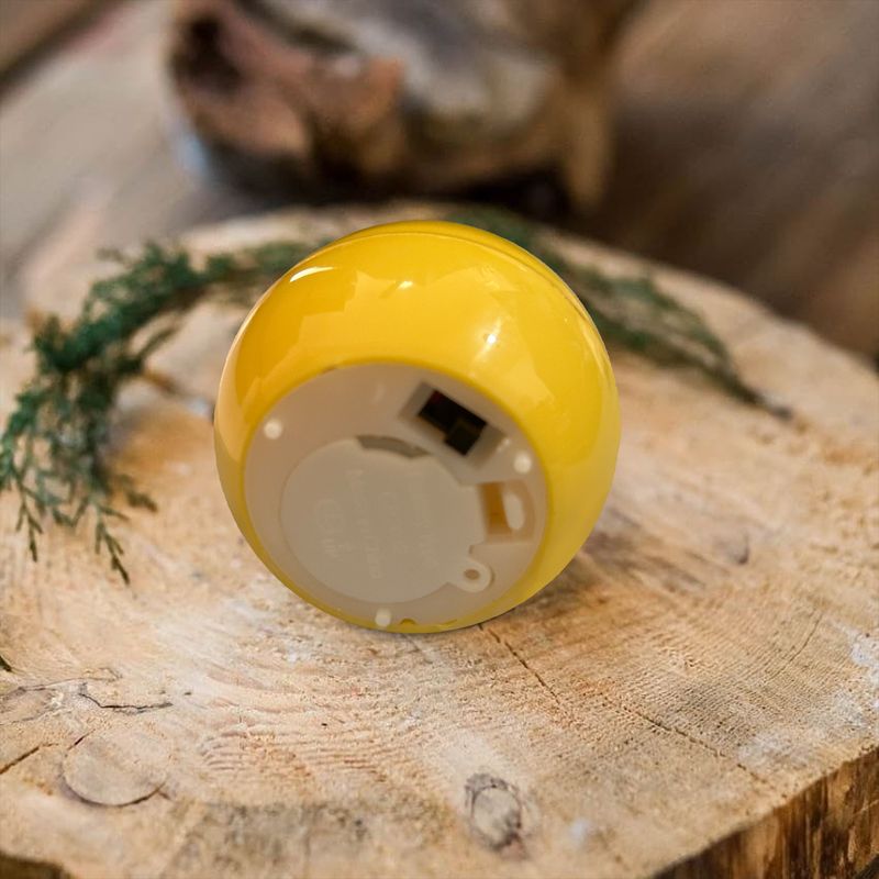 Bougie LED sans flamme – Forme réaliste de poire et de pomme, à piles, décoration de fête d'Halloween et de Noël, centre de table pour la maison_voghion.com