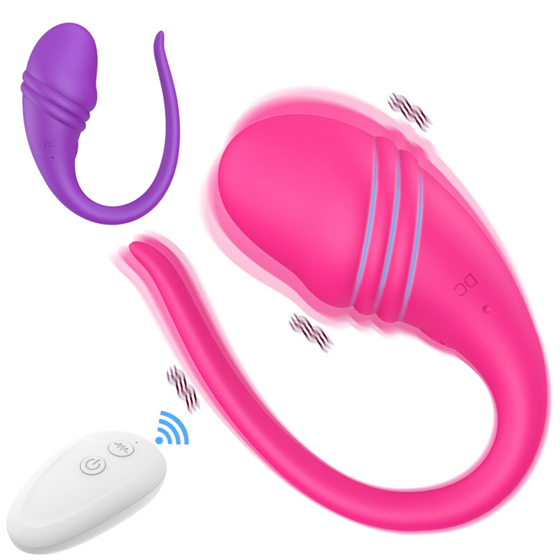 Dildo Vibratore Bluetooth Wireless per Donne APP Telecomando Uovo Vibrante Massaggiatore Punto G Mutandine Femminili_voghion.com