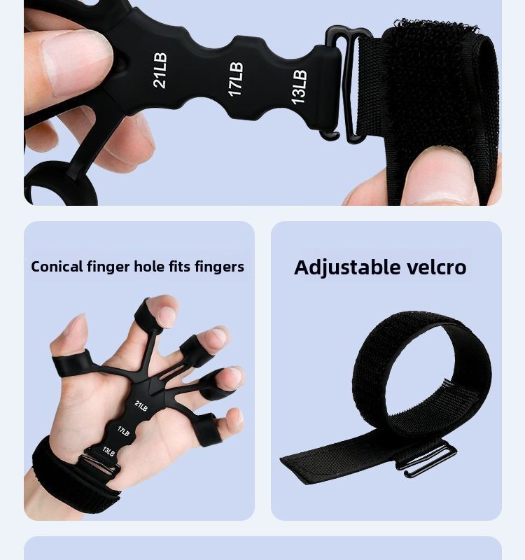 Kirin Trainer Five Puller, attrezzo per rafforzare la presa delle vene, per esercizi di forza di polso, braccio e dita_voghion.com