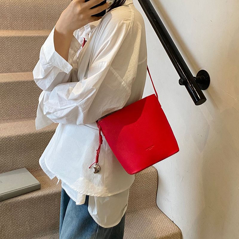 Borsa a tracolla piccola, versatile, da donna, INS, nuova tendenza primavera estate 2025, semplice e casual._voghion.com