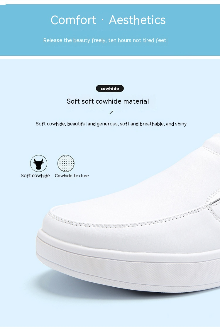 Herren Lederschuhe Tennisschuhe Sneakers Canvas Gummisohle Fußgewölbeunterstützung Bequeme, vielseitige Sneakers_voghion.com