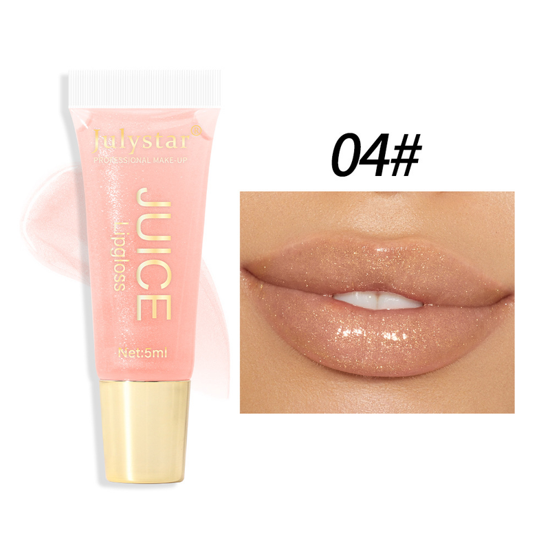 Transparent Water Light Lipstick Set with Mirror Face Beautiful Moisturizing Soft Tube Color Lip Protection Oil_voghion.com