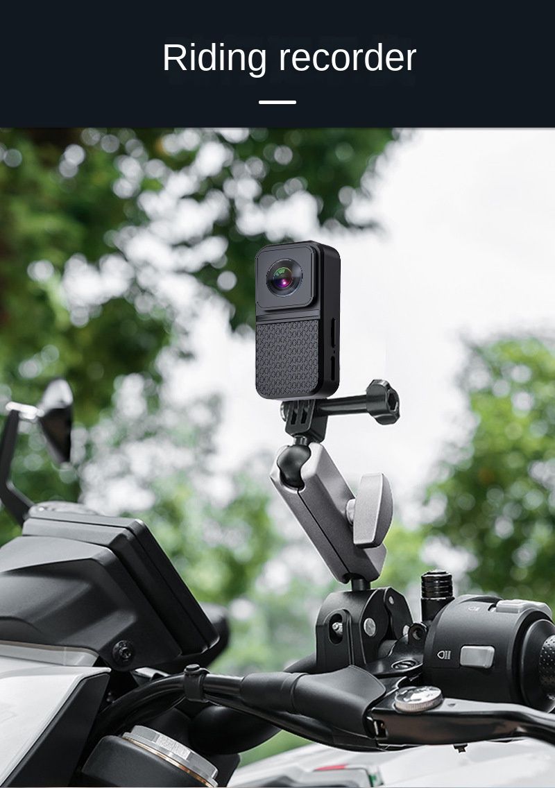 Välispordi märulikaamera: rattasõidu ja matkamise minikaamera koos HD 1080p lainurkobjektiivi ja ekraaniga._voghion.com