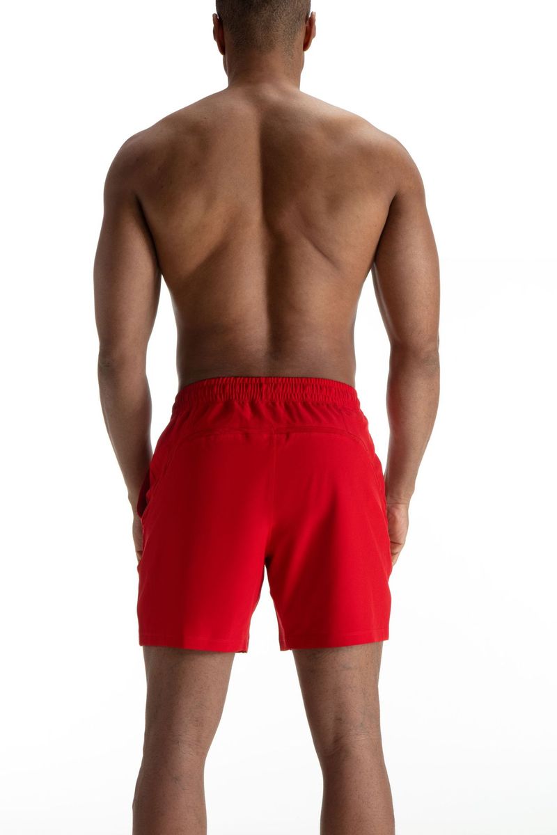 Men's Mesh Panel Running Shorts - Quick-Dry & Breathable For Gym Basketball & Outdoor Workouts (Black/White)_voghion.com