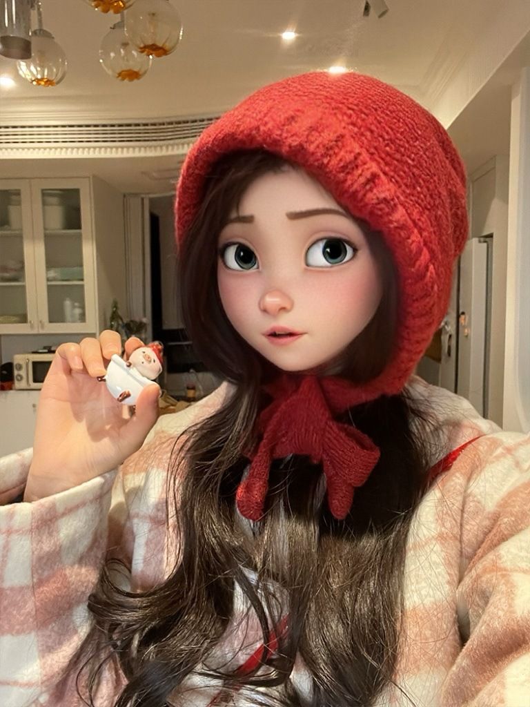 Solid color balaclava women's winter Korean version versatile ear protection, cold resistant woolen hat, thick and warm_voghion.com