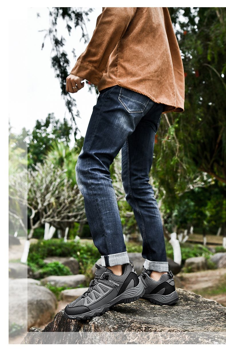Große Größe 47 Leder Wanderschuhe Männer Hochwertige Klettern Trekking Turnschuhe Für Männer Outdoor Anti-Rutsch Sport Arbeit Mann Schuhe_voghion.com