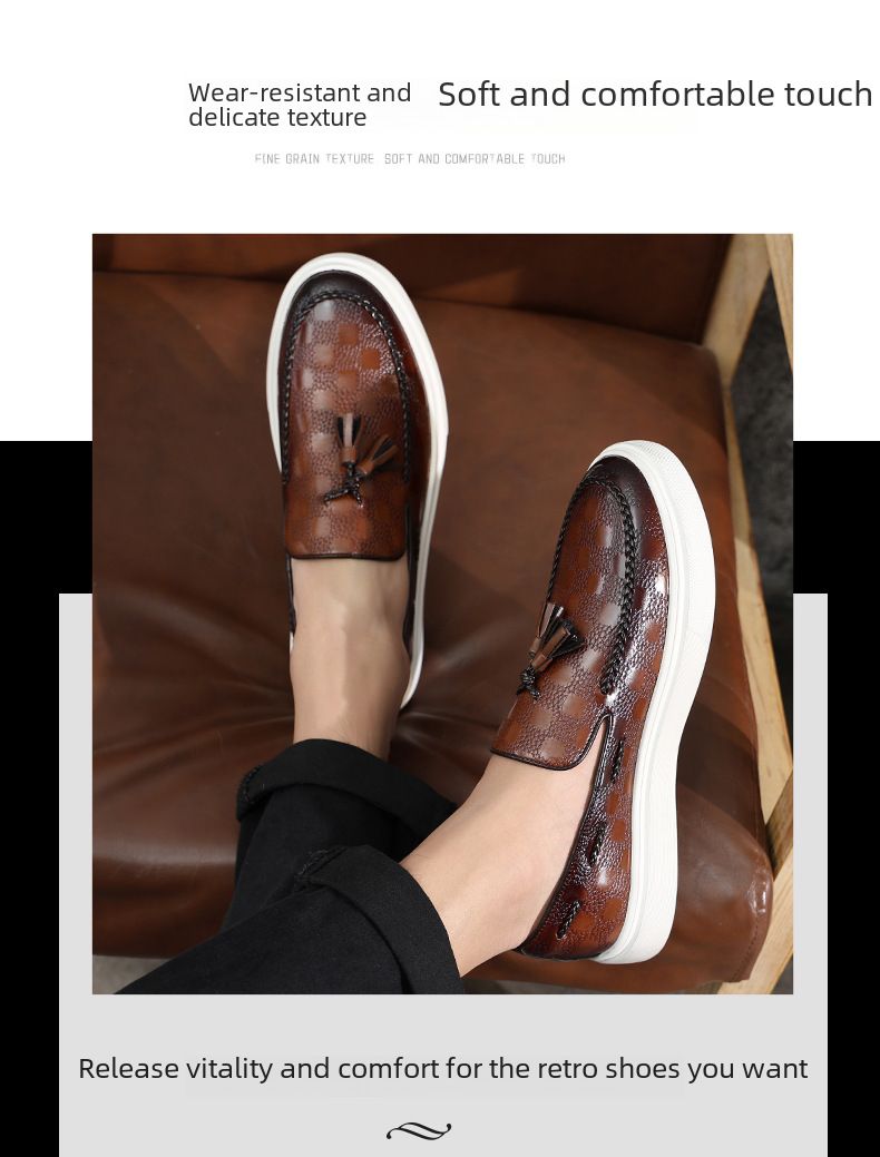 Loafers Men's Summer Breathable Loafers Slip-on Loafers Versatile Slip-on Casual Shoes_voghion.com