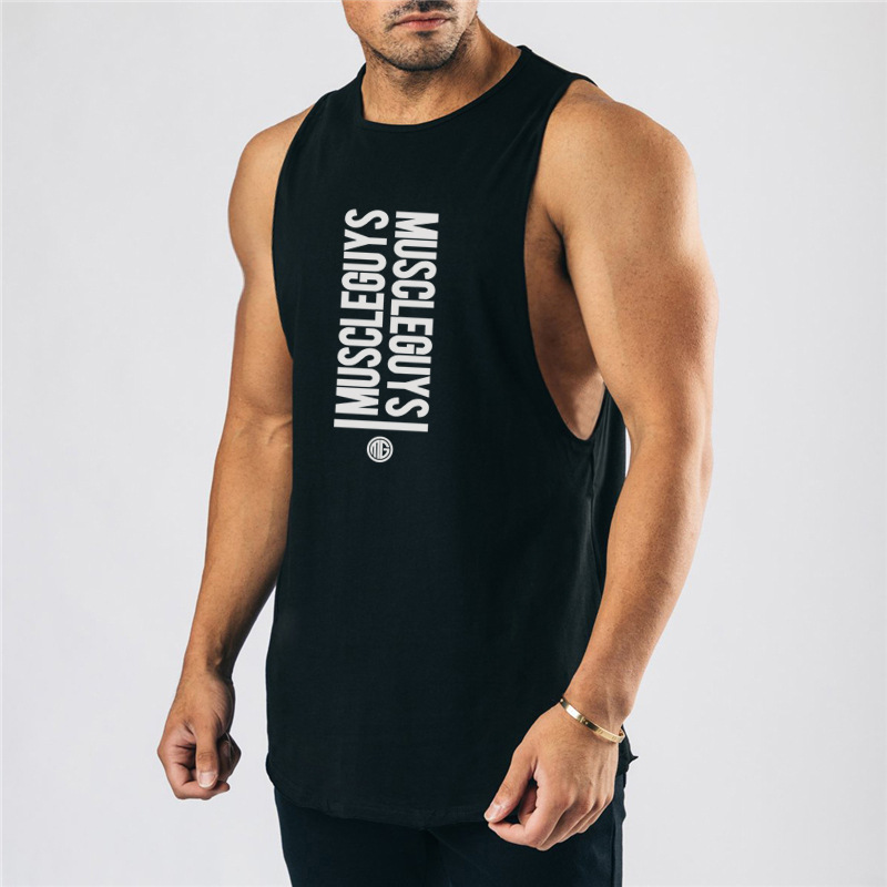 Sommer-Fitness-Sport-Camisole für Herren, atmungsaktives und locker sitzendes ärmelloses Trainings-T-Shirt zum schnellen Trocknen_voghion.com