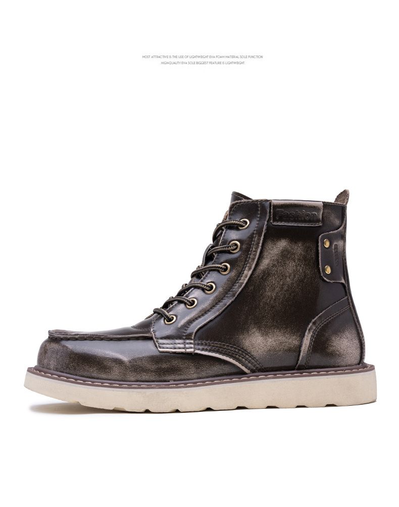 Extra große Herrenschuhe, neue Martin für Herbst und Winter 2024, langlebige Kurzstiefel im amerikanischen Stil, Arbeitsstiefel für den Außenbereich_voghion.com