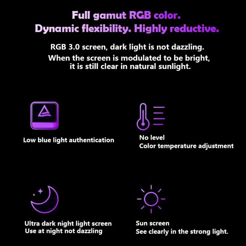 Oświetlenie nastrojowe do samochodu Pick Up, sterowanie głosem LED za pomocą aplikacji, Bluetooth RGB, komputer stacjonarny, światło wykrywające rytm_voghion.com