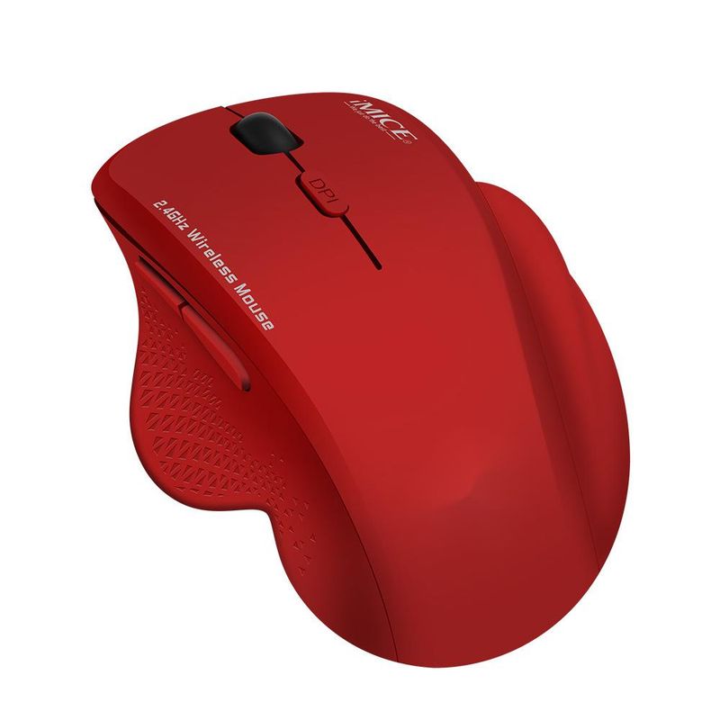Wireless Mouse With 2.4G USB - 6 Keys, Low Power Consumption For Business, Office & Gaming_voghion.com