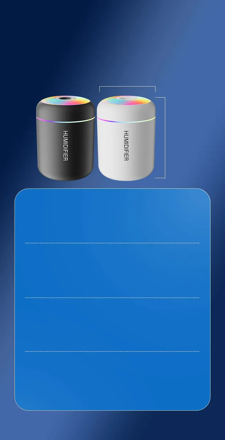 Mini umidificatore d'aria USB elettrico 180 ml diffusore di aromi purificatore di oli essenziali aromaterapia nebbia luci per auto casa camera da letto_voghion.com