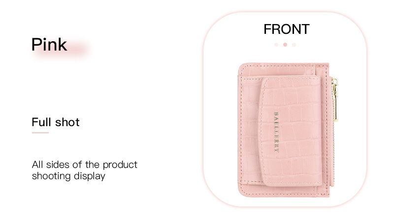 BAELLERRY neue geldbörse für frauen version krokodil muster multifunktionale münztüte modische kleine reißverschluss kartenhalter_voghion.com