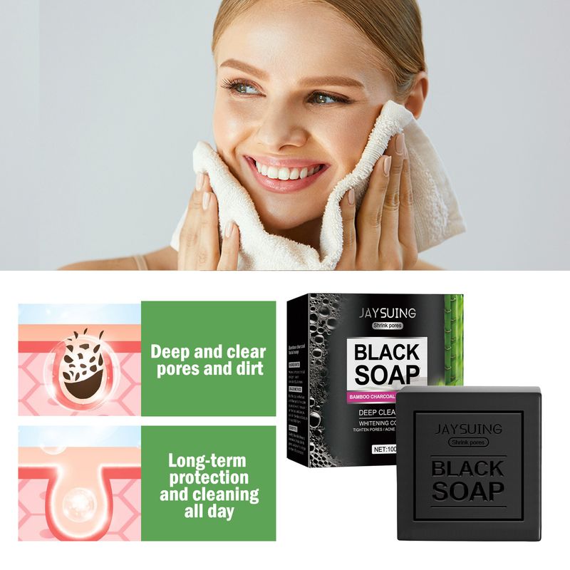 Jaysuing Bamboo Charcoal Black Head Limpeza, Reparação, Remoção de Acne, Refrescância, Controle de Oleosidade, Clareamento, Pele_voghion.com