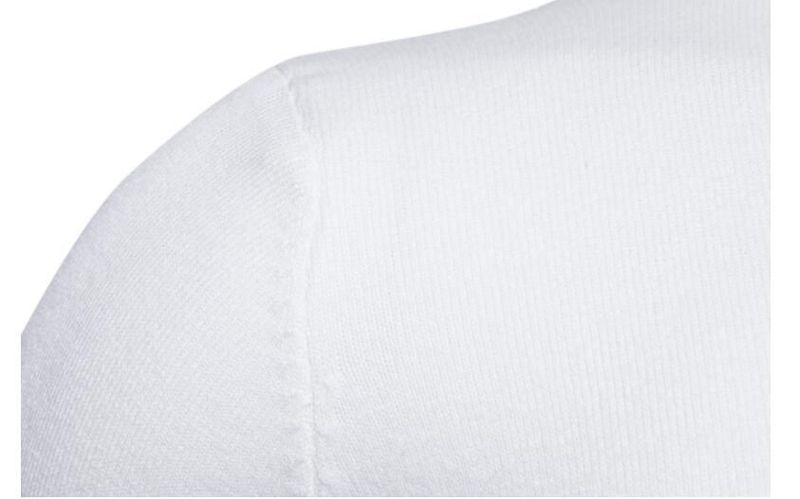 Pull coupe slim pour hommes, revers en laine, base épaisse_voghion.com