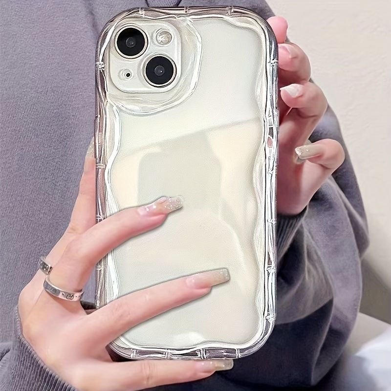 Protective Phone Case With A Clear And Flexible Design For IPhone 12/13/14/15 Pro Max, Providing Protective Functionality._voghion.com