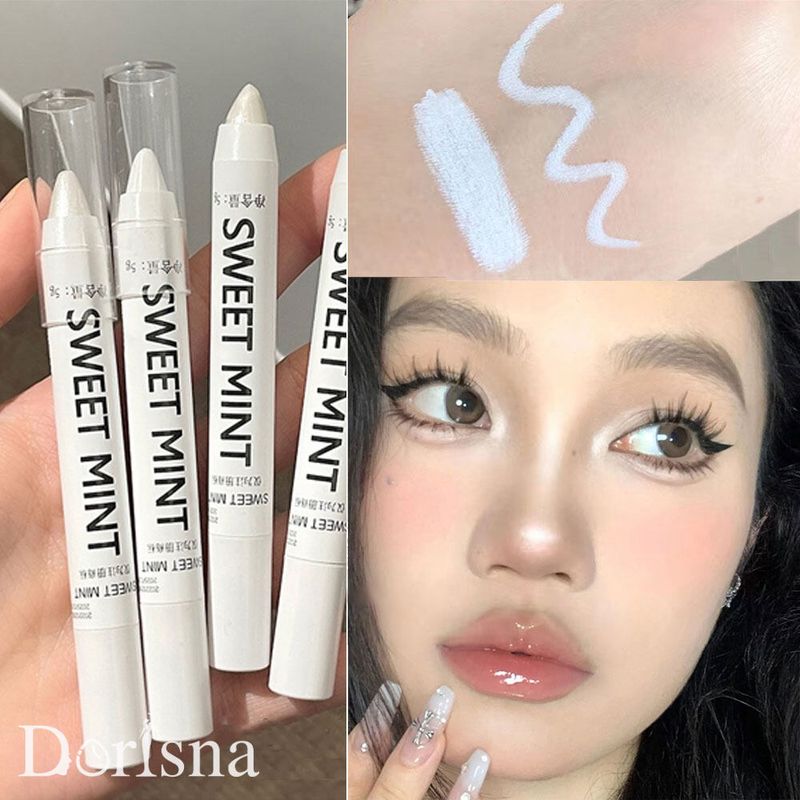 Dorisna Really Hot Matte White Evidenziatore Pen Lying Silkworm Eyes Corner Illuminante Perla Eyeliner lucido_voghion.com