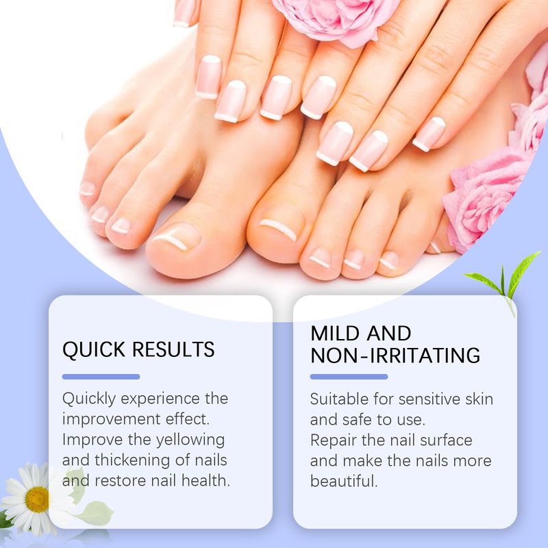 Ximonth Nagelpflegepflaster, sanfte Nagelreparatur, praktische tägliche Reinigung, einfach anzuwendendes Pflegepflaster_voghion.com