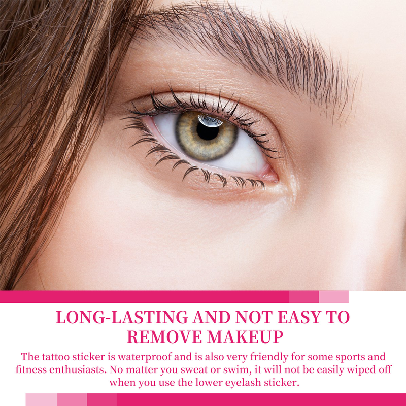 Autocollants de cils paresseux EELHOE, autocollants de cils faciles à porter pour les débutants, autocollants de maquillage pour les yeux minces et longs en une seule pièce_voghion.com
