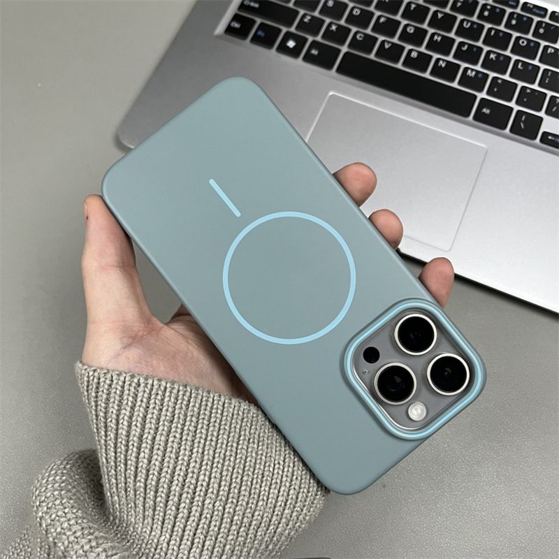 Original Flüssigsilikon-Matthülle für iPhone 17 Air 16 15 14 Plus 13 12 11 Pro Max Slim Anti-Drop-Schutz_voghion.com