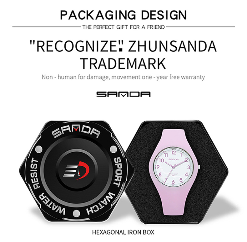 Orologio analogico digitale alla moda per uomo e donna - Orologio sportivo impermeabile con display LED, cinturino in silicone leggero, design alla moda_voghion.com