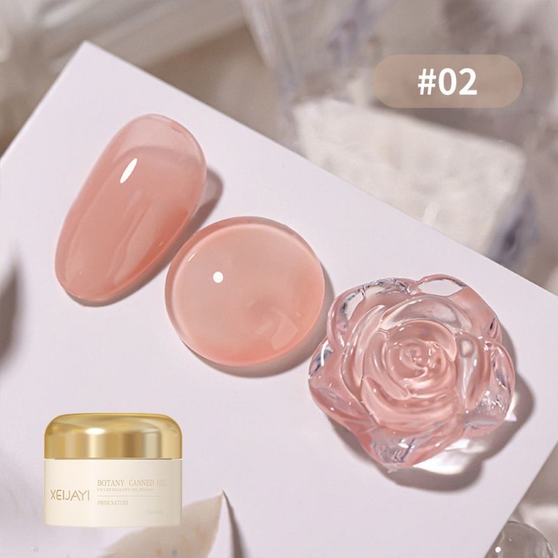 12 kolorów mlecznej galaretki z serii New Clear Solid Summer Ice Transparent Color Gel_voghion.com