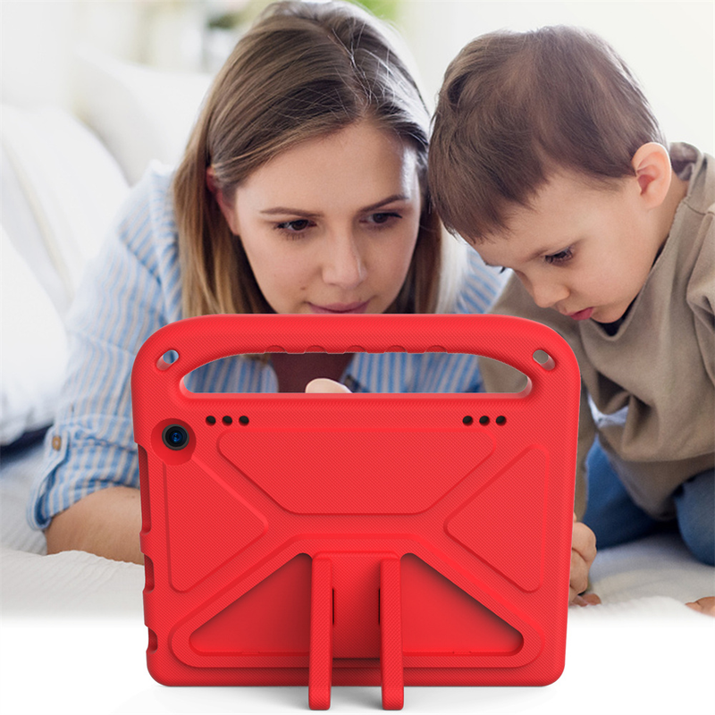 Støtsikker EVA håndholdt stativdekselveske for Kindle Fire HD 8 2022 HD8 Plus 2020 8,0 tommer Fire 7 2022 etui Kids Tablet_voghion.com
