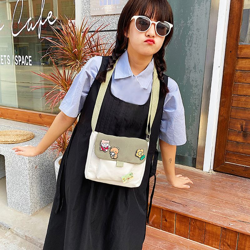 Lihao Dames Mooie Retro Grote Capaciteit Duurzame Canvas Crossbody Tas Schoudertas-Zwart_voghion.com