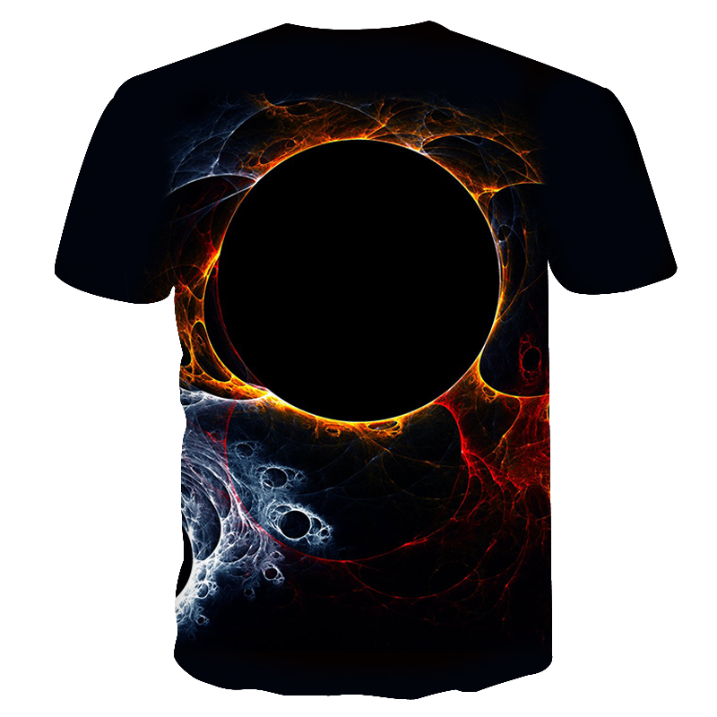 2023 summer T-shirt new 3d digital printed street trend men's thin 3d t short-sleeved shirt_voghion.com
