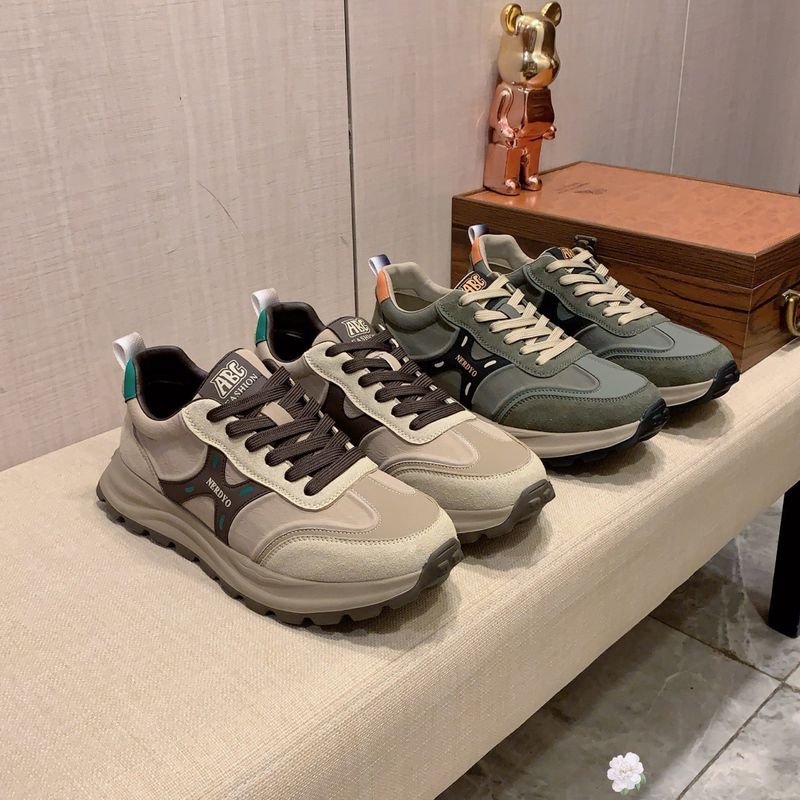 1:1 Brand Original Box High-End Men's New Casual Sports Soft Breathable Thick Sole Running Dad Shoes Men_voghion.com