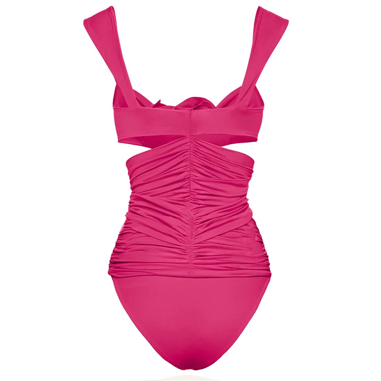 Maillot de bain taille haute mode femme_voghion.com