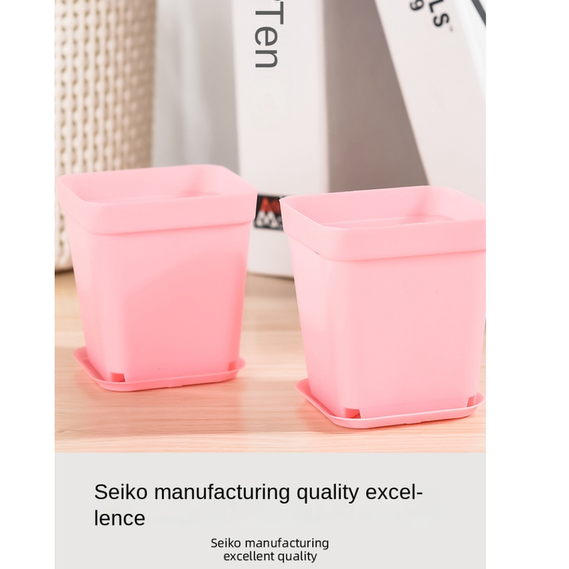 20 Mini-Blumentöpfe in verschiedenen Farben, Sukkulenten-Pflanzkästen, Pflanzgefäße, Dekotabletts für Büro und Garten, Gartenvasen_voghion.com