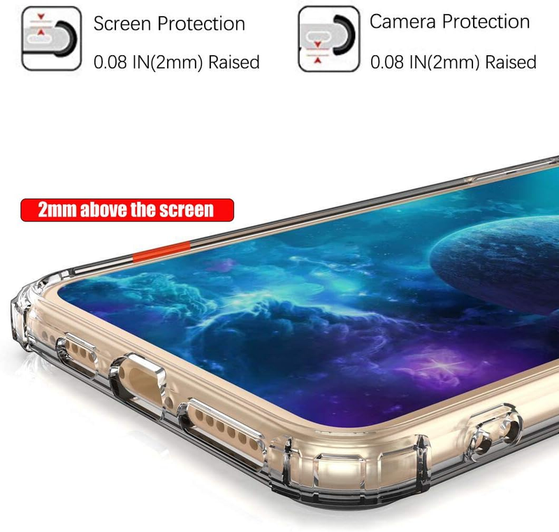Custodia Beaucov, telefono in TPU antigoccia e rosa farfalla blu, protezione completa del corpo in TPU antiurto, resistente ai graffi_voghion.com