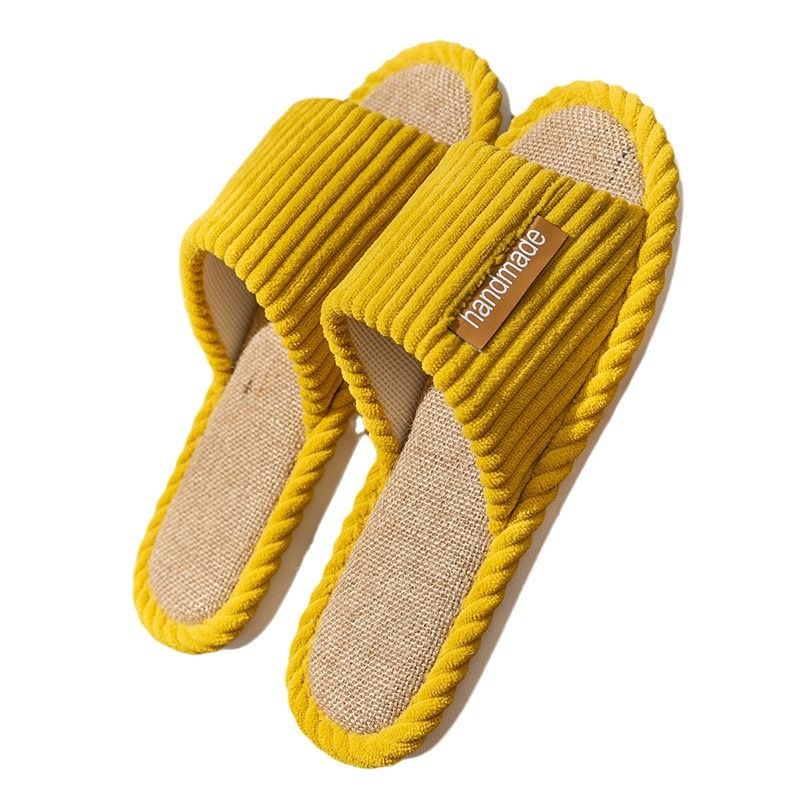 RenMou Linen For Women In All Seasons, Anti Slip Home, Indoor Couple, Cotton And Linen Home Floor Cloth Sl, Men's Cool Exclusive Supply_voghion.com