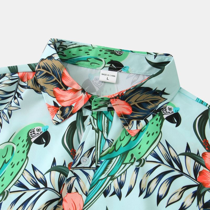 2024 Nuova camicia hawaiana stampata a maniche corte da uomo alla moda sulla spiaggia_voghion.com