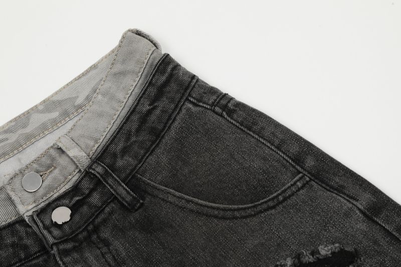 Men's Clothing Solid Color Pleated Korean Style Casual Trousers – Solid Color, Pleated, Straight-Leg Cotton Pants For Youth Fashion (Black, Blue)_voghion.com