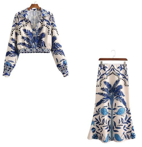 Camicia floreale a maniche lunghe da donna Verve 2025 5530 5529_voghion.com