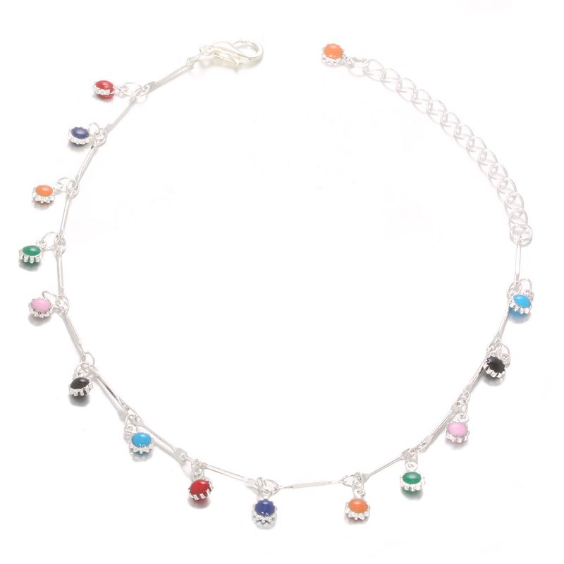 Jewelry Fashion Colorful Sunflower Handmade Trendy And Minimalist Women's Feet Chain_voghion.com