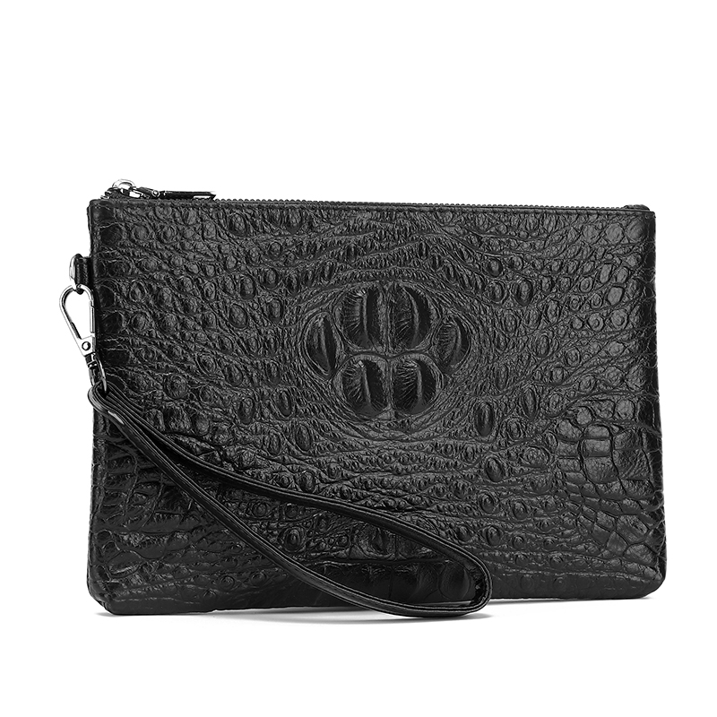 Porta carte da uomo in morbida pelle di mucca alla moda Borsa da uomo in vera pelle per soldi Pochette da uomo d'affari di alta qualità_voghion.com