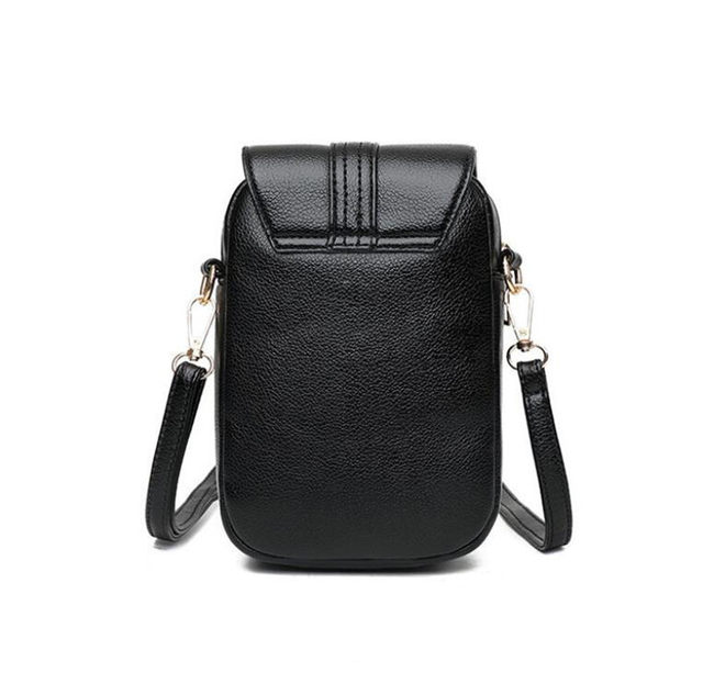 Vintage modes mazas plecu somas sievietēm Retro PU ādas Crossbody telefona maka kurjera soma rokassomiņai_voghion.com