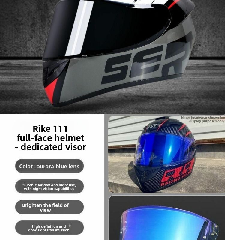 New Motorcycle For Men Women, 3C Full Face Helmet, Stylish And Safe Winter Windproof Helmet_voghion.com