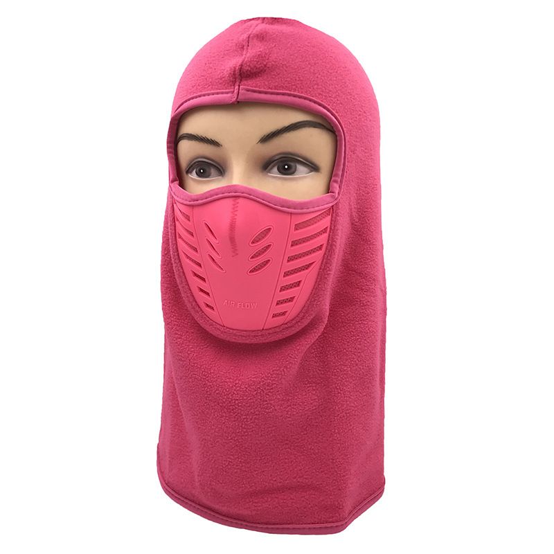 Buitenlandse handel Winter Buiten rijden Gemaskerde muts Verdikte fleece muts Bib Neck Gezichtsbescherming Warme winddichte muts Hoofddeksel Masker_voghion.com